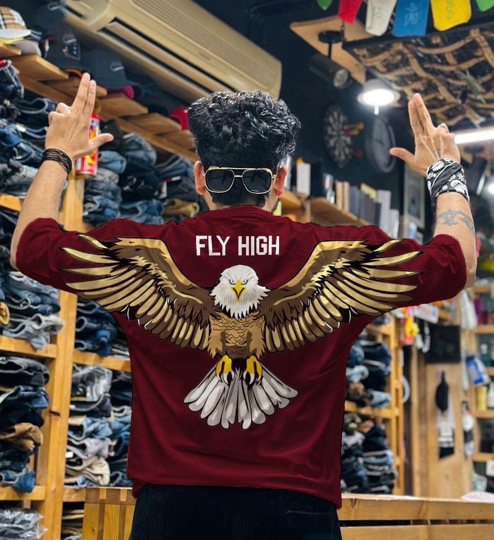 EAGLE PRINTED TSHIRT FOR BOYS